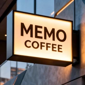 Double Sided Round LED Light Box Sign with Customized Colors Baking Paint Advertising Light Box