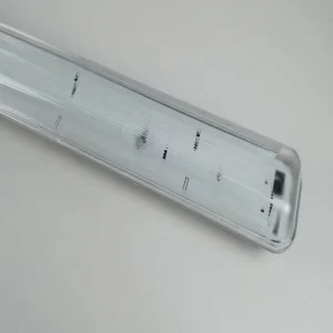 Double Tube Double End Connection Florencent 20w 2*18watts Ip65 Warehouse Tri Proof Abs Pc Lamp Industrial Led Triproof Light