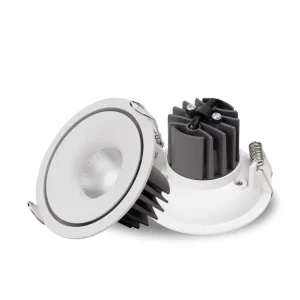 Downlight Commercial Lighting 7w 9w 12w Warm White Spotlight Recessed Adjustable Dob Cob Led Downlight