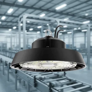 Durable 200W IP65 180lm w UFO High Bay Light Dimmable LED Industrial Lighting with CRI 80 5 Year Warranty for Factory Warehouse