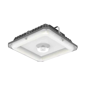 Durable 60W 100W Multifunction LED Canopy Light Microwave Induction Petrol Station IP65 Warehouse Lighting Solution Residential