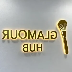 Durable Metal Electronic Signs Advertising Signage Business Sign for Store Storefront