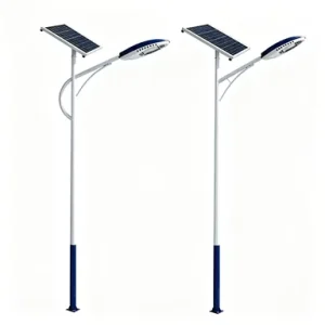Dusk to Dawn All in One LED Solar Street Light IP65 Waterproof Outdoor Parking Lot Lighting