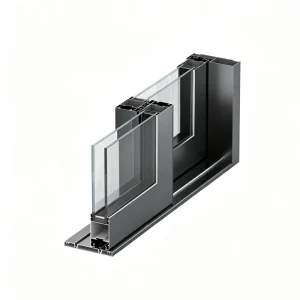 Dust proof and Insect Control Aluminum Alloy Profile Double Glazed Insulated Glass Horizontal Sliding Doors for Villa Houses