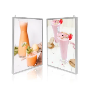 Dynamic LED Sign 30mm Thickness Aluminum A1/A2/A3 Options Indoor Desktop Storefront Advertising 4000 Lumens