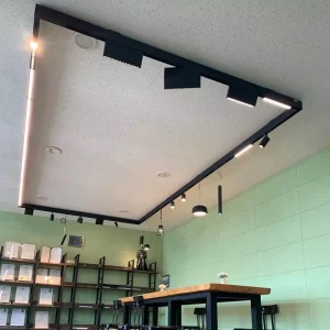 ECOJAS G2 Linear Magnetic Track Spotlight Floodlight Grille Light Chandelier for Store Supermarket Office Exhibition Family