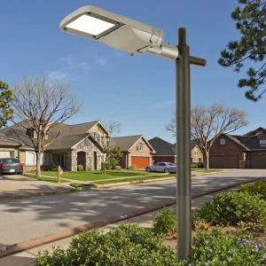 EREBUS High Efficiency 150W AC Aluminum LED Street Light IP65 IK09 Outdoor Post Top Lantern Commercial Roadway Light 120 Beam