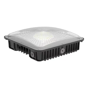 ETL 120W LED Canopy Lights Warehouse Garage Ceiling Mount with Photocell Sensor IP65 Dimmable 2700-6500K Color Temp