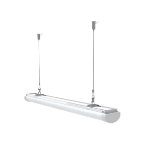 ETL 2ft4ft Linkable LED Wraparound Fixture Lighting Smart Linear Strip Commercial Linear LED Ceiling Wraparound Light