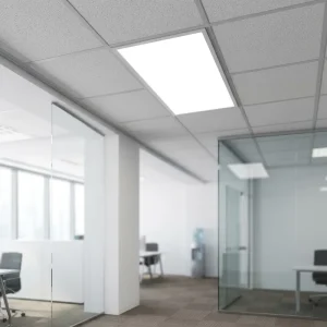 ETL 2x2ft LED Panel Light CCT Tunable & Wattage Selectable 30W 40W 50W Dimmable 120Lm W LED Flat Panel Troffer Light for Office