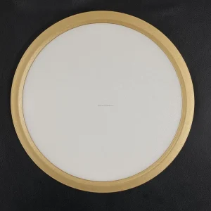 ETL 7inch Surface Mounted LED Ceiling Light 5CCT and Power Adjustable 8W 10W 12W Gold High Brightness 120V Triac