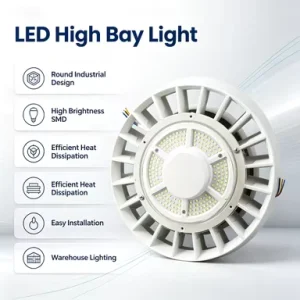 ETL Approved Industrial Highbay for LED Lighting 150W 120W 90W Power Selectable Aluminum Body with 5Y Warranty for Warehouses