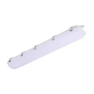 ETL Certified Fiberglass Housing Corrosion Resistant LED Vapor Tight Light IP67 IK10 for Food Factory Harsh Industrial