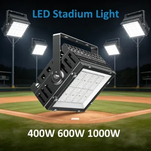 ETL Certified LED High Mast Flood Light 400W 600W 1000W for Stadium Airport Port Industrial Area Lighting