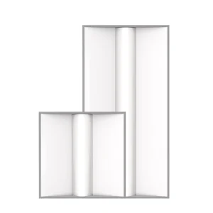 ETL DLC 2×4 Center Basket Panel Light Fixture for Commercial Use Switchable Color Temperature LED Troffer Light