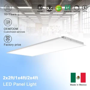ETL DLC 2×4 SMD2835 LED Panel Light 100 347V 5CCT Selectable 3500 6500K High CRI>80 30 70W 0 10V Commercial Use