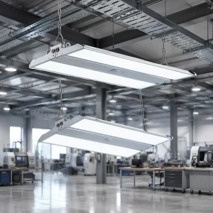 ETL DLC Certified 200W 3CCT Dimmable Warehouse Supermarket Lighting Indoor Linear LED High Bay Light for Factory Supermarket