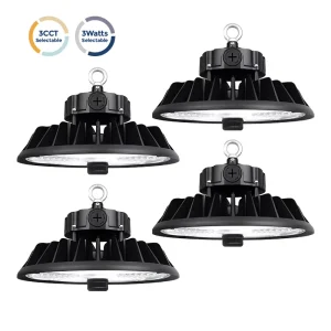 ETL DLC Premium 150lm w UFO LED High Bay Light Aluminum Body 100W 150W 200W Power Factory Direct Indoor Warehouse Shop Lighting