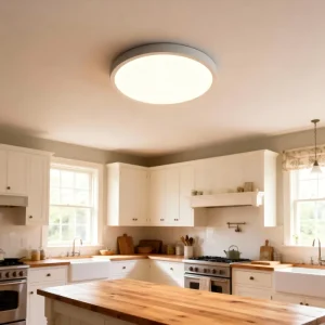 ETL Edgelit Slim Surface Mount Modern Dimmable Home Office Dob 10W 15W 18W 26W 30W LED Ceiling Light
