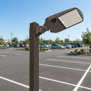 ETL Listed 150W LED Area Parking Lot Light High Watt Metal Halide Equivalent High Efficacy 140LM W Outdoor Street Area Lighting