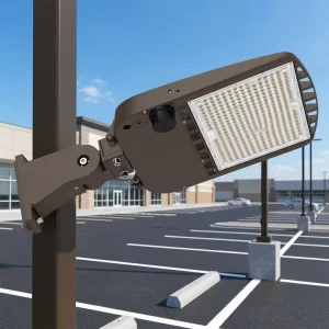 ETL Listed 200W LED Area Parking Lot Light Fixture High Efficacy 140LM W Outdoor LED Street Area Lighting for Parking Lot Area