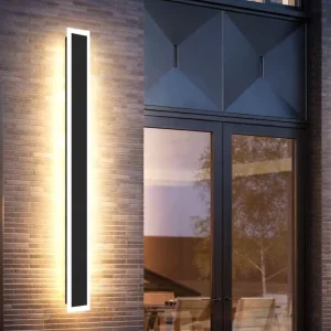 ETL Listed Linear LED Wall Light IP65 Waterproof up Down Vertical Wall Sconce Indoor Outdoor for Villa Patio Garden