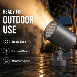 ETL Listed RGBW DMX LED Floodlight 80W AC100 277V IP67 Waterproof Commercial Stage Event Color Changing Flood Lamp