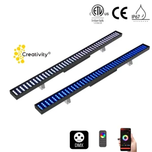 ETL UL Listed High Brightness 300W 100W 4 in 1 RGBW Residential Architectural Lighting for High Building Shopping Mall Stadium