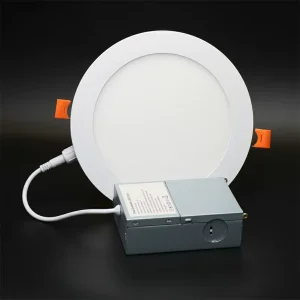 ETL Ultra Slim LED Down Light 4 18W Recessed Dimmable Led Panel Pot Lights with Junction Box IP44 Aluminum Body