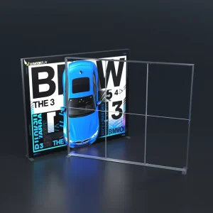 Easy Assemble Backlit Exhibition Display Aluminum Frame LED Fabric Light Box Stand Exhibition Booth Trade Show Booth