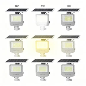 Easy Installation 100W All in One Solar Street Light No Wiring Required