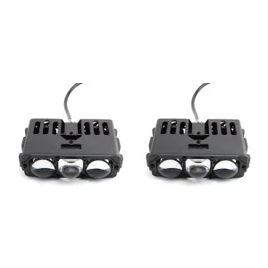 Easy Installation 71W 3 Lens LED Grille Light Bi LED Projector Headlight 6000K for Off Road 4×4