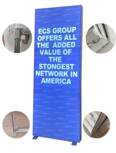 Easy Setup Custom Lightweight High Brightness Eco Friendly Stainless Steel Frame Advertising Light Boxes