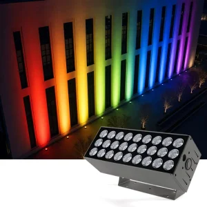 Elevation in Large Building Colorful Lighting Waterproof Architectural Facades Project Long Distance Range Led Spotlights