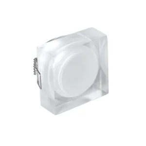 Embedded 1W Transparent Acrylic Square LED Small Spotlight Cabinet Table Lamp Ceiling Light