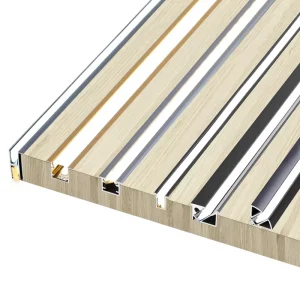Embedded Aluminum Alloy Light Strip Cabinet Wardrobe 45 Degree Oblique LED Shelf Lamp Multi color Aluminum Groove Minimalist