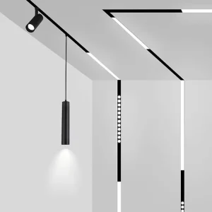 Embedded Anti Glare LED Grille Light Aluminum Recessed Spotlight for Home Office Hotel Ceiling Linear Decoration Lighting