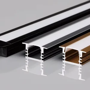 Embedded Bar Linear Strip Light Aluminum Alloy Anodized Household Concealed LED Profile Ceiling Lamp Commercial