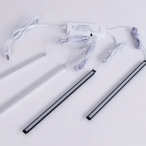 Embedded Cabinet Lights 5V 12V 24V 2835 5730 Light Strip 30cm 50cm 100cm High Gloss Wine Cabinet Wardrobe Cabinet Light Strip