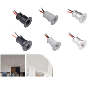Embedded Mini Spotlight DC 12V 24V CE Certified Aluminum LED 30 120 Beam Angle 3000K 6000K Color Temp CRI 80 89 for Kitchen Wine
