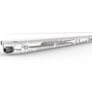 Emergency 20W 2FT Tri Proof Hanging LED Industrial Warehouse Lighting IP65 IK10 High Lumen SMD2835 5 Year Warranty