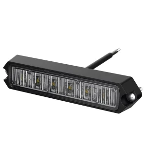 Emergency Grille Light Car Styling Bright White Yellow Red Blue Amber 6 LED Car Truck Van Beacon Strobe Warning Flashing