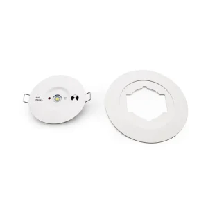 Emergency LED Pot Light 3h Emergency Time Rechargeable Battery Recessed Downlight for Public Places