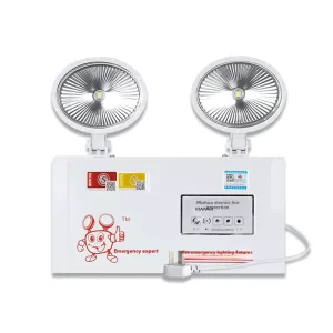 Emergency Light Fire Emergency Lighting LED Double Head Evacuation Light IP30 Rated 180 280 Minutes Emergency