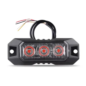 Emergency Vehicle Front Surface Grille Led Strobe Light Car Truck Led Warning Light Car Flash Strobe Light
