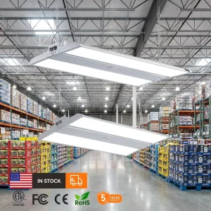 Energy Efficient Indoor Lighting SMD2835 Chip Canopy LED Linear High Bay Light for Warehouses and Exhibition Light