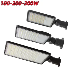 Energy Saving 100W 150W 200W 300W LED Street Light for Road Lighting IP66 150lm/W AC Outdoor Street Lamp with CE ETL Listing