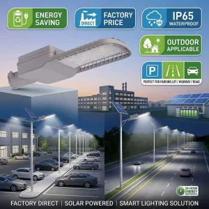 Energy Saving Factory Price Ip65 Waterproof Outdoor for Parking Lot highway road Solar Led Street Light
