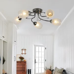 Energy Saving Indoor Luxury Fancy Decorative Modern Glass Ceiling Light
