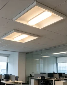 Energy Saving LED Troffer Light Bright Ceiling Lamp for Classroom & Business